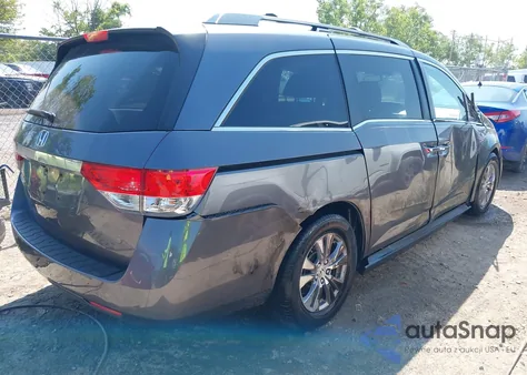 2016 Honda Odyssey Ex-L from USA, damaged, VIN 5FNRL5H65GB029736